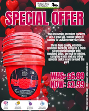 Load image into Gallery viewer, Red Gorilla Red Premium Bucket Promo