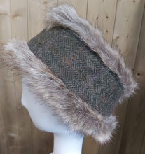 Load image into Gallery viewer, Pedley's Pony to Paddock Tweed X Faux Fur Headbands