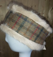 Load image into Gallery viewer, Pedley's Pony to Paddock Tweed X Faux Fur Headbands