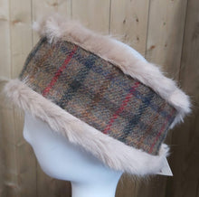 Load image into Gallery viewer, Pedley's Pony to Paddock Tweed X Faux Fur Headbands