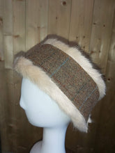 Load image into Gallery viewer, Pedley's Pony to Paddock Tweed X Faux Fur Headbands