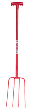 Load image into Gallery viewer, Red Gorilla Manure Fork