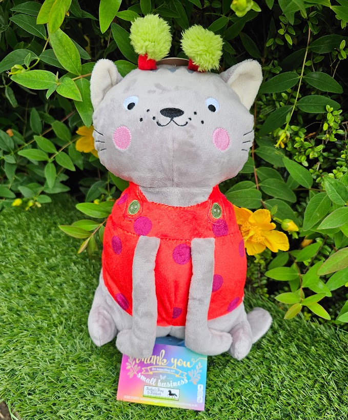 Dotty Tabby Dog Toy