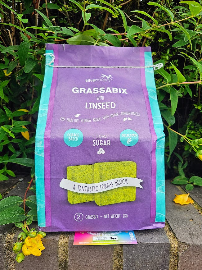 Silvermoor Grassabix with Linseed TWIN PACK