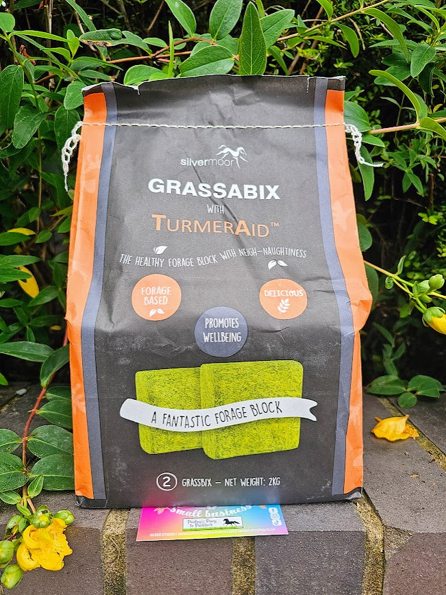 Silvermoor Grassabix with Turmeraid TWIN PACK
