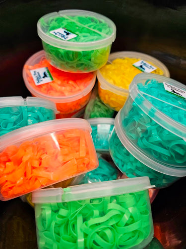 Colourful Silicone Plaiting Bands