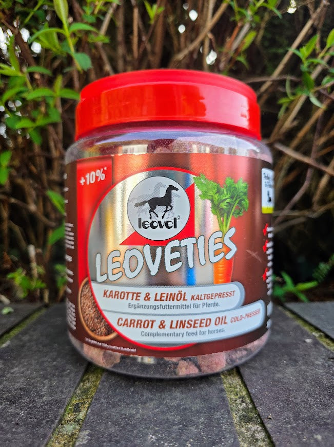 Leoveties Carrot & Cold Pressed Linseed Treats