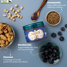 Load image into Gallery viewer, Pawfect Peanut Butter with Blueberries &amp; Hempseeds