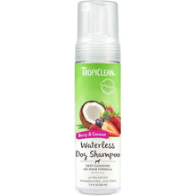 Load image into Gallery viewer, TropiClean Waterless Shampoo Deep Cleaning 220ml