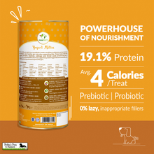 Load image into Gallery viewer, Pawfect Yogurt Melties Pre and Probiotic Dog Treats with Pumpkin, Beetroot, Cabbage &amp; Fennel Seeds