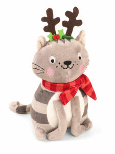 Tabby Cat Pal Dog Toy