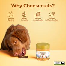 Load image into Gallery viewer, Pawfect Cheesecuits Cheese biscuits with Pumpkin, Flaxseeds &amp; Eggs