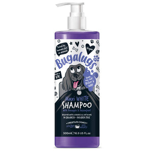 Bugalugs Maxi White Dog Shampoo