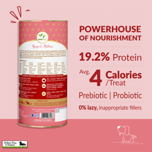 Load image into Gallery viewer, Pawfect Yogurt Melties Pre and Probiotic Dog Treats with Strawberry, Apple, Papaya &amp; Burdock Root