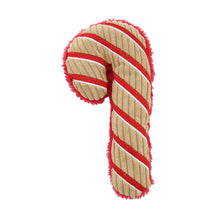 Load image into Gallery viewer, Plushy Candy Cane Dog Toy