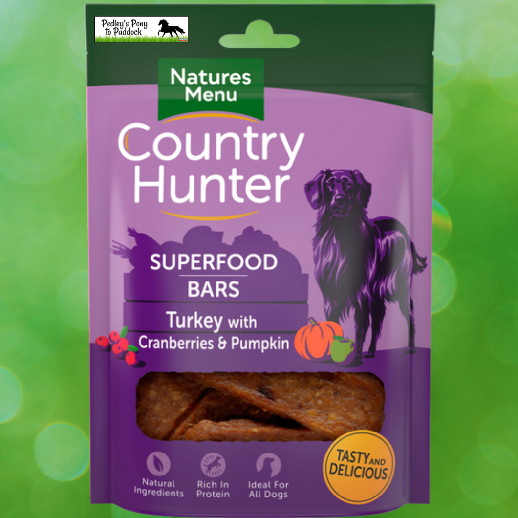 Country Hunter Superfood Bars- Turkey