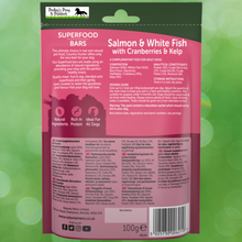 Load image into Gallery viewer, Country Hunter Superfood Bars- Salmon &amp; White Fish