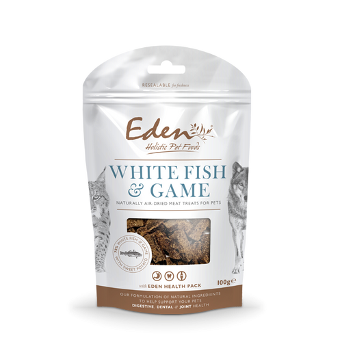 Eden Pet Foods White Fish & Game Treats