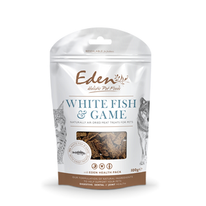 Eden Pet Foods White Fish & Game Treats