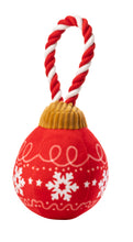 Load image into Gallery viewer, Christmas Bauble Dog Toy