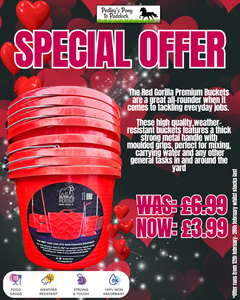 Red Gorilla Red Premium Bucket Promo