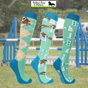 Hy Equestrian Show Jumping Socks (Pack of 3)