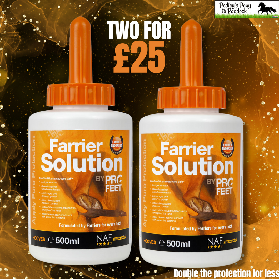 NAF Farrier Solution TWIN PACK