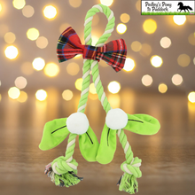 Load image into Gallery viewer, Rope Mistletoe Dog Toy