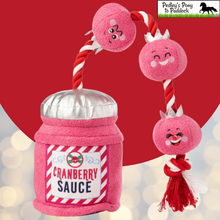 Load image into Gallery viewer, Cranberry Sauce Jar Dog Toy