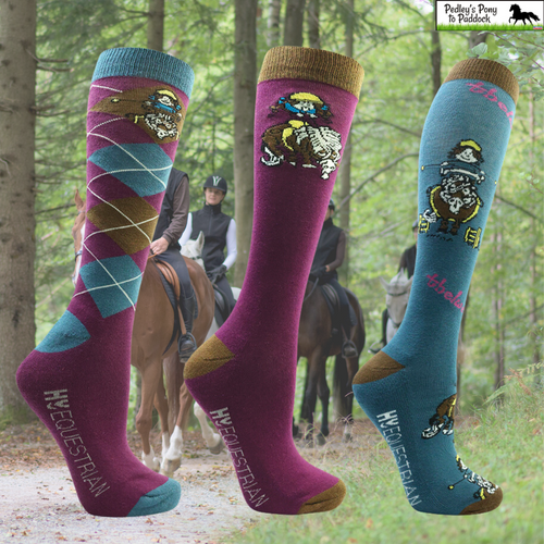 Thelwell Pony Friends Socks (Pack of 3)