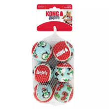 Load image into Gallery viewer, Kong Christmas SqueakAir Balls 2023