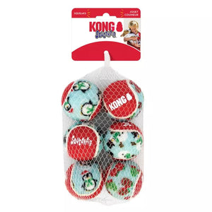 Kong Christmas SqueakAir Balls 2023