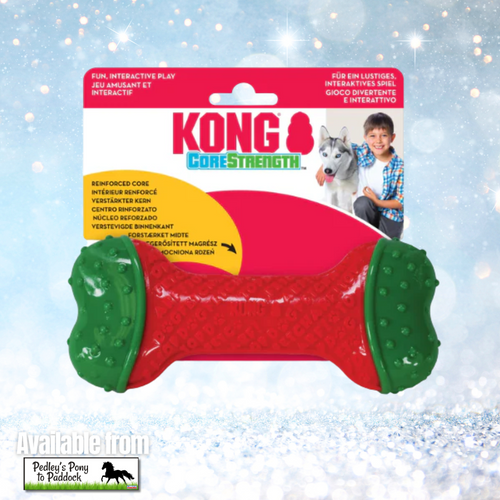 Kong Holiday Edition CoreStrength Bone