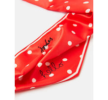 Load image into Gallery viewer, Joules Dog Neckercheif- Red Polka Dot