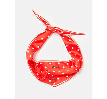 Load image into Gallery viewer, Joules Dog Neckercheif- Red Polka Dot