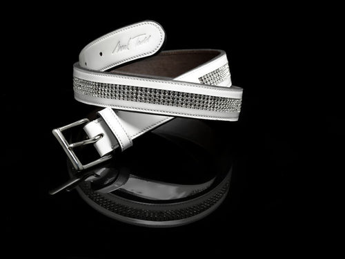 Mark Todd Diamonte Patent Leather Belt