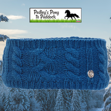 Load image into Gallery viewer, Hy Equestrian Melrose Cable Knit Headband