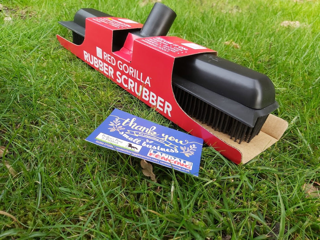 Red Gorilla Rubber Scrubber Head