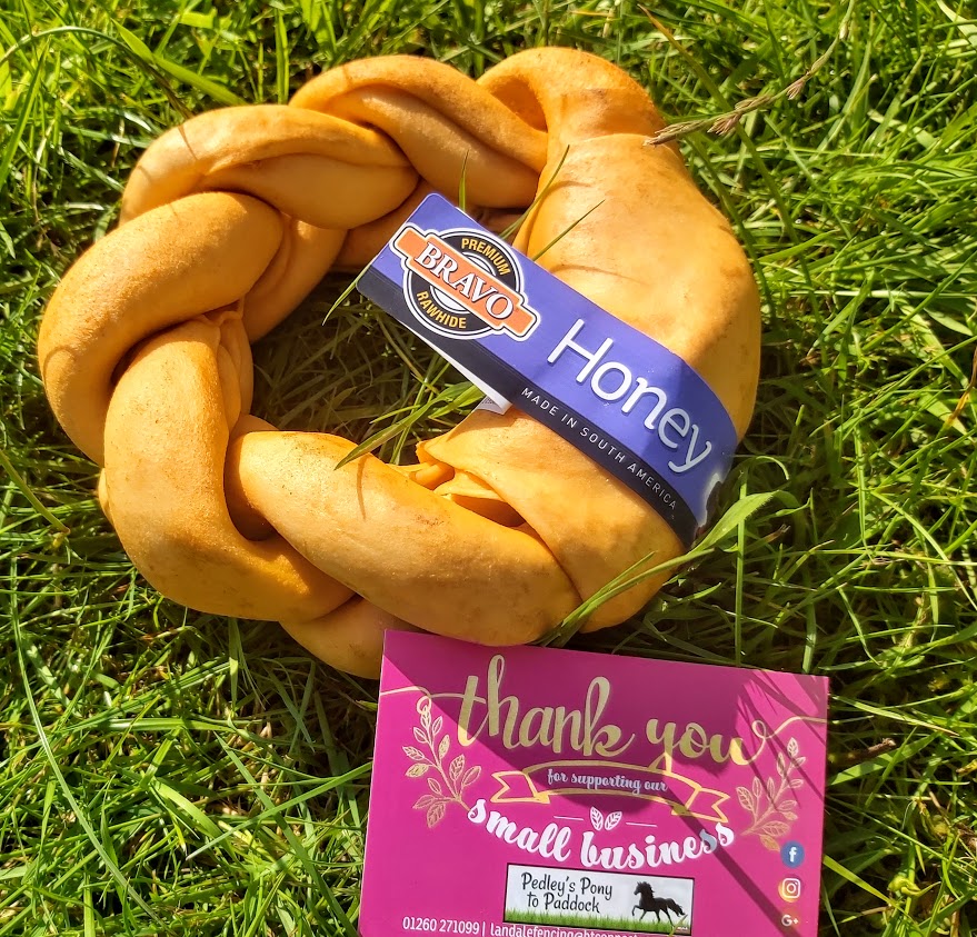 Bravo Rawhide Braided Donut