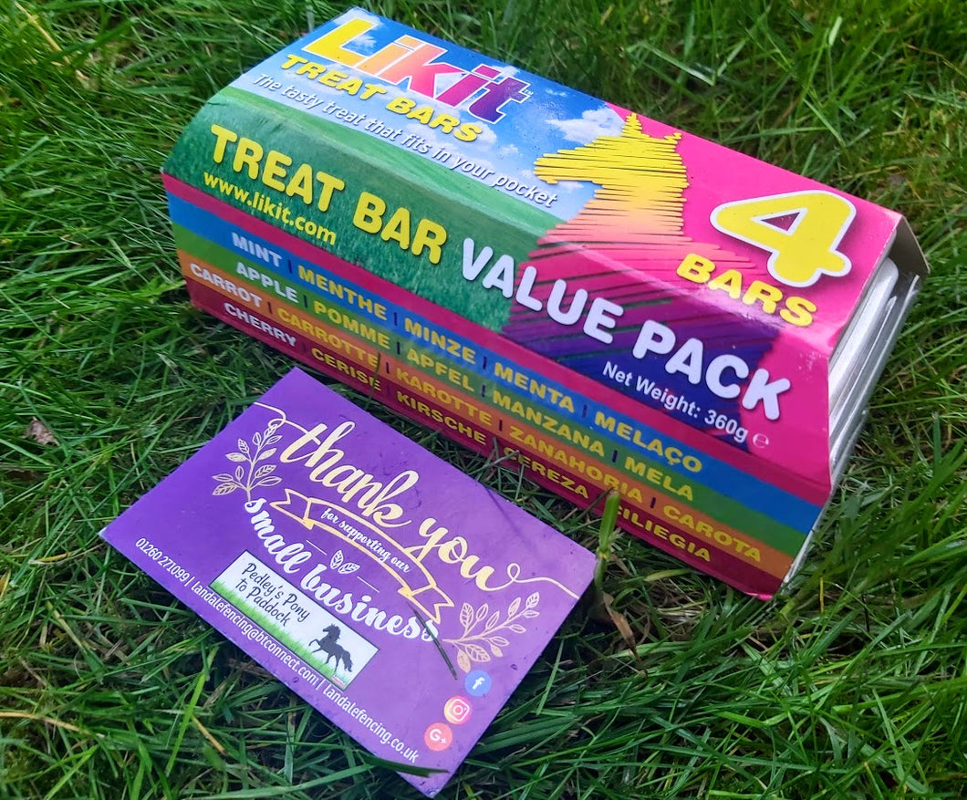 Likit Barres pour Cheval Treat Bar Value Pack Likit Barres pour Cheval Treat Bar Value Pack