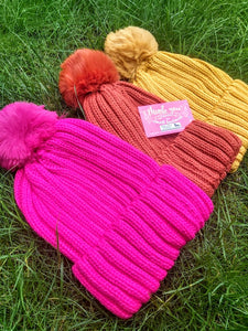 Pom Pom Hat- Brights