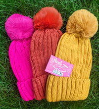 Load image into Gallery viewer, Pom Pom Hat- Brights