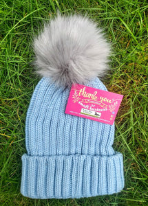 Ice Queen Pom Pom Hat