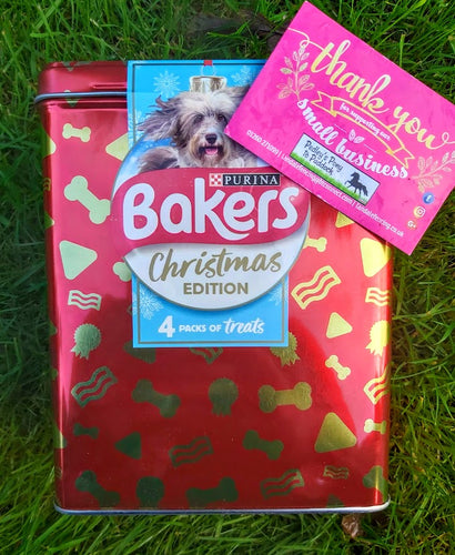 Bakers Dog Treats Christmas Tin