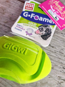 GiGwi Foamer TPR Rugby-Green