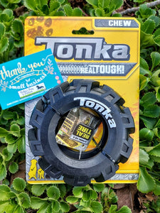 Tonka Tire Chew Toy