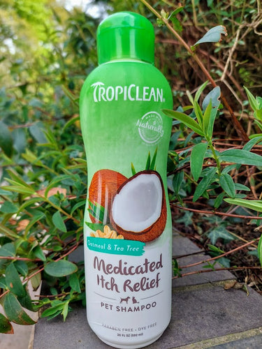 TropiClean Oatmeal & Tea Tree Shampoo