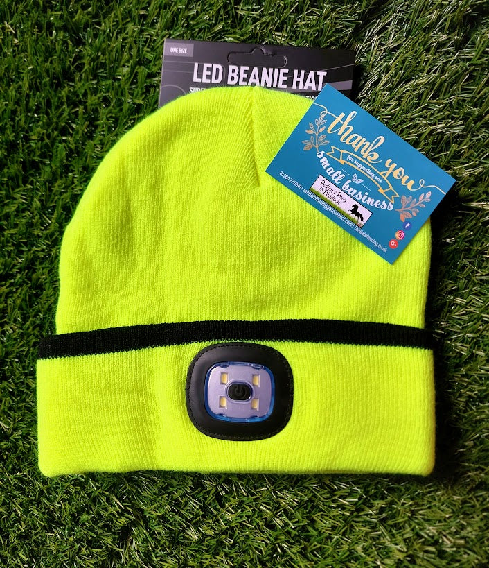 LED Light Unisex Beanie Hat