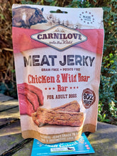 Load image into Gallery viewer, Carnilove Chicken &amp; Wild Boar Jerky