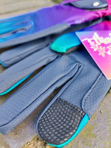 Hy Vibrant Ombre Riding Gloves